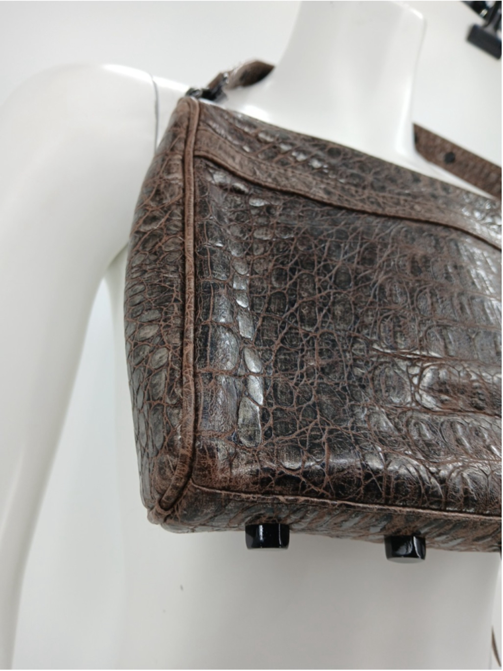 Rebecca Minkoff Brown Large Mac Altered Bag Purse - Picture 14 of 16